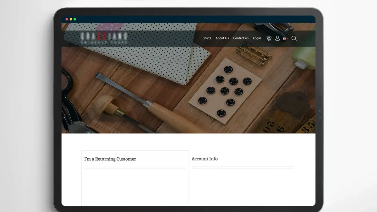 Designing & Developing an Open Cart Based Web Store for a Custom Shirting Brand 1 custom-shirting-brand