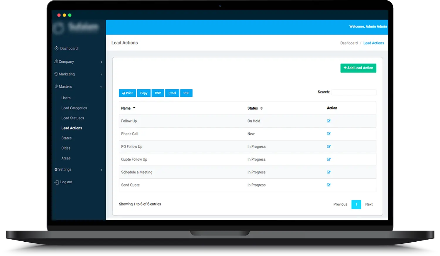 Robust CRM Solution 05